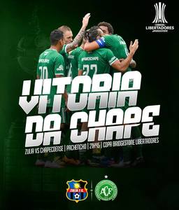 Chapecoense a câştigat primul meci internaţional după accidentul aviatic, scor 2-1 cu Zulia FC