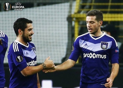 Stanciu a marcat din pasa lui Chipciu pentru victoria echipei Anderlecht, scor 1-0, cu APOEL, în optimile Ligii Europa