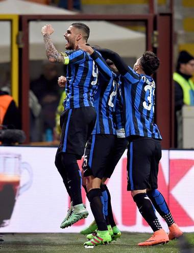 Internazionale Milano a învins Atalanta Bergamo, scor 7-1; Mauro Icardi şi Ever Banega au reuşit câte un hattrick