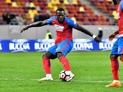 Steaua Bucureşti a învins CFR Cluj, scor 2-0, şi a urcat pe primul loc în Liga I