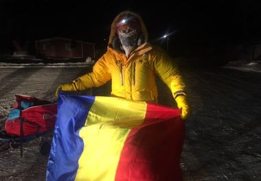 Tiberiu Uşeriu a câştigat a doua oară consecutiv Maratonul 6633 Arctic Ultra, de peste 560 de kilometri. FOTO, VIDEO