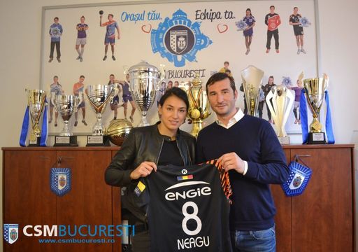 Cristina Neagu va juca la CSM Bucureşti cu tricoul cu numărul 8, acelaşi ca la Buducnost şi la echipa naţională