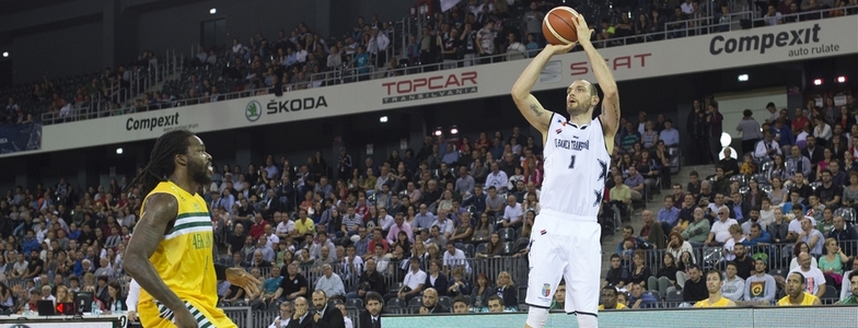 Steaua Bucureşti – U BT Cluj, scor 75-80, în derbiul din Top 6 al Ligii Naţionale de baschet masculin