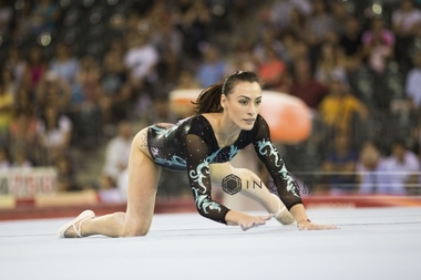 Cătălina Ponor, medalii de aur la bârnă şi sol la Cupa Mondială de la Baku- VIDEO