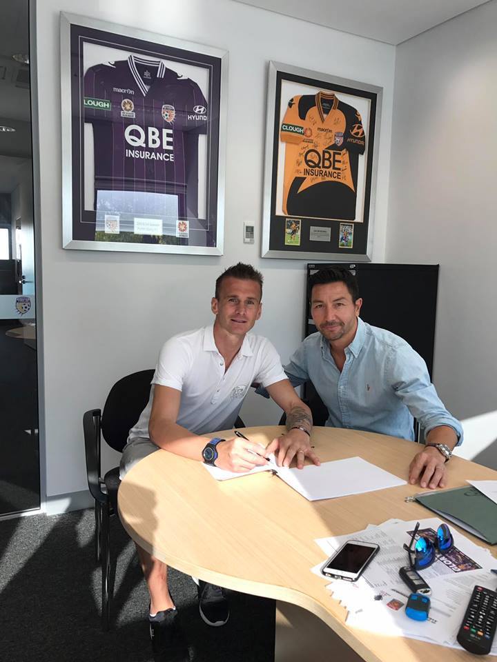 Lucian Goian a semnat un contract până în vară cu echipa australiană Perth Glory