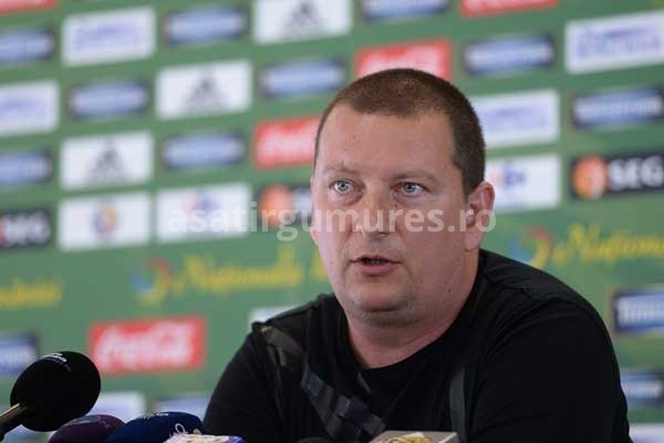 Ionuţ Chirilă, noul antrenor al echipei ASA Târgu Mureş