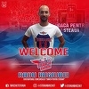 Un fan al echipei de baschet Steaua Bucureşti, legitimat pentru meciul cu campioana CSM Oradea