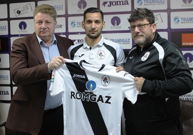 Gaz Metan Mediaş l-a achiziţionat pe mijlocaşul Alexandru Curtean