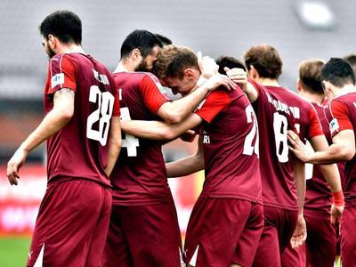 FC Voluntari a învins CS Mioveni, scor 2-1, şi s-a calificat în semifinalele Cupei României