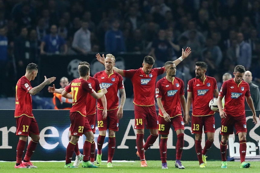 Hoffenheim a învins Hertha Berlin, scor 3-1, şi a urcat pe locul trei în Bundesliga