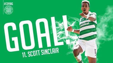Celtic Glasgow a învins Hearts of Midlothian, scor 5-0, şi a câştigat al şaselea de titlu consecutiv în Scoţia