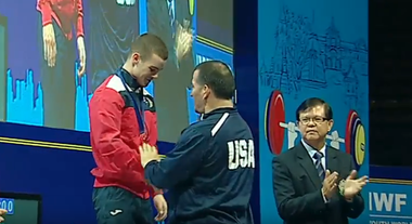 Paul Dumitraşcu, medalie de bronz la Campionatul Mondial de haltere juniori, din Thailanda