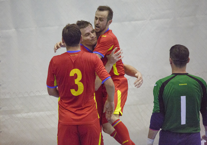 România a învins Letonia, scor 3-1, în preliminariile Euro-2018 la futsal