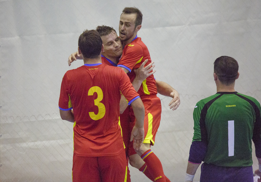 Echipa naţională de futsal şi-a asigurat prezenţa la barajul pentru Campionatul European din 2018