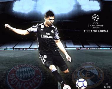 Casemiro nu s-a putut întoarce cu Real Madrid în Spania, deoarece a rămas la controlul antidoping