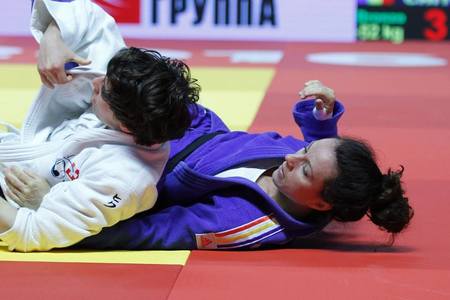 Andreea Chiţu, eliminată la prima luptă de la categoria 52 kg, la CE de judo de la Varşovia