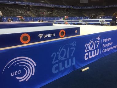 Gimnastele Olivia Cîmpian şi Ioana Crişan, calificate în finală la individual-compus, la CE de la Cluj