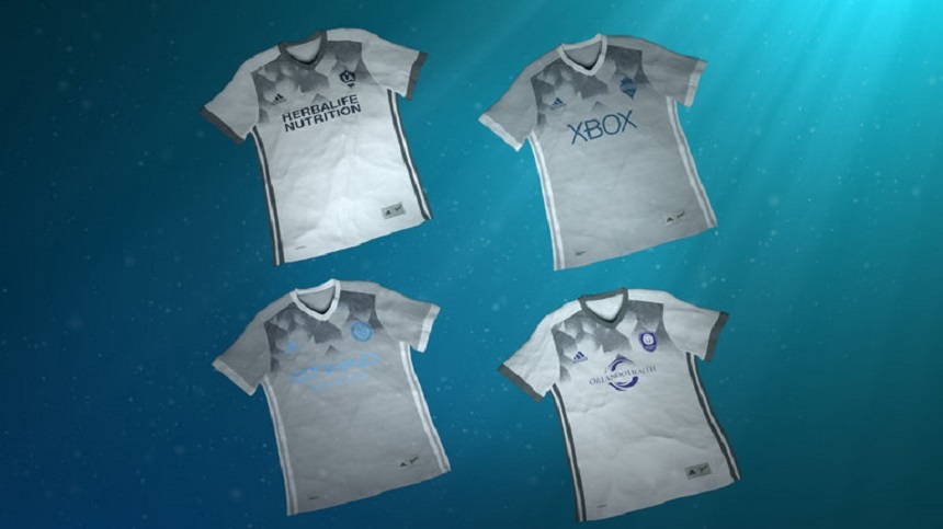 Patru echipe din MLS vor purta tricouri din plastic reciclat în acest weekend, cu ocazia Zilei Pământului