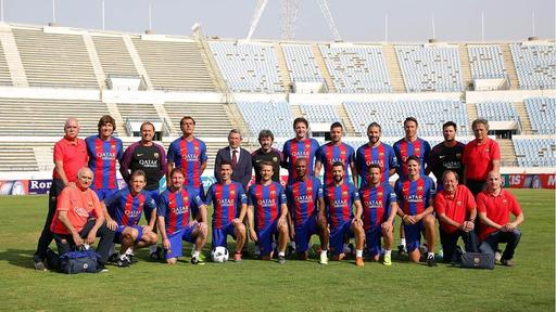 Gheorghe Popescu a jucat într-un meci de old-boys la Beirut; FC Barcelona - Real Madrid, scor 3-2