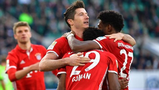 Bayern Munchen a învins cu 6-0 Wolfsburg şi a câştigat campionatul Germaniei
