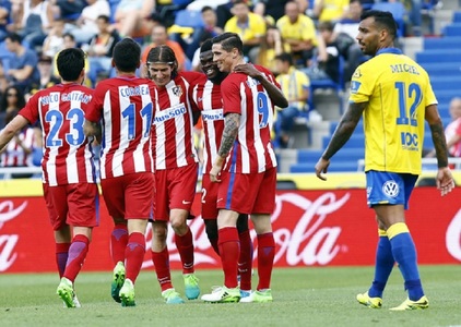 Victorie cu 5-0 pentru Atletico Madrid în La Liga, în faţa echipei Las Palmas