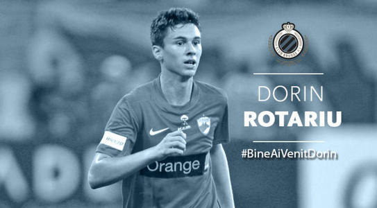 Dorin Rotariu a marcat primul său gol pentru FC Bruges, în meciul cu Waregem, scor 2-1