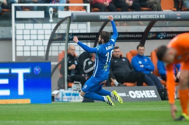 Mihai Răduţ a marcat un gol pentru Lech Poznan în campionatul Poloniei