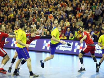 Naţionala de handbal masculin a României, a doua înfrângere în preliminariile CE din 2018