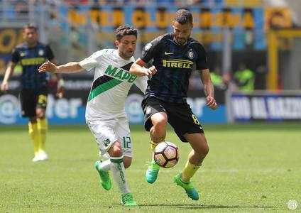 Inter Milano la a patra înfrângere consecutivă în Serie A, scor 1-2 cu Sassuolo