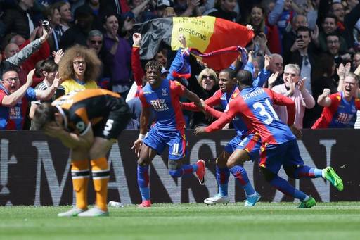 Hull City a fost învinsă de Crystal Palace cu 4-0 şi a retrogradat în a doua ligă engleză