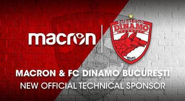 Dinamo va juca în echipament Macron