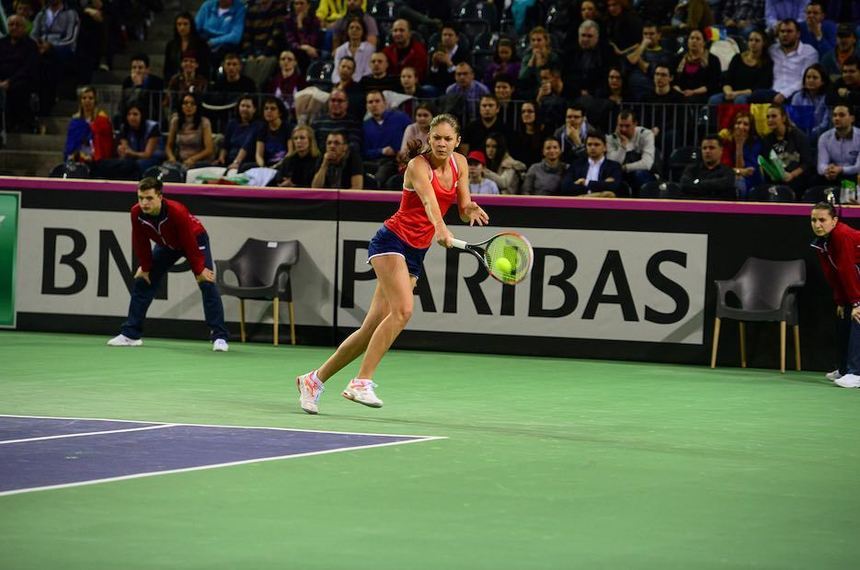 Andreea Mitu, eliminată în sferturi de finală la turneul ITF de 25.000 de dolari de la Caserta