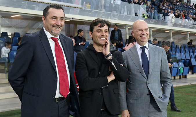 Antrenorul Vincenzo Montella şi-a prelungit acordul cu AC Milan până în 2019