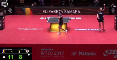 Elizabeta Samara s-a calificat în optimile de finală ale CM de tenis de masă