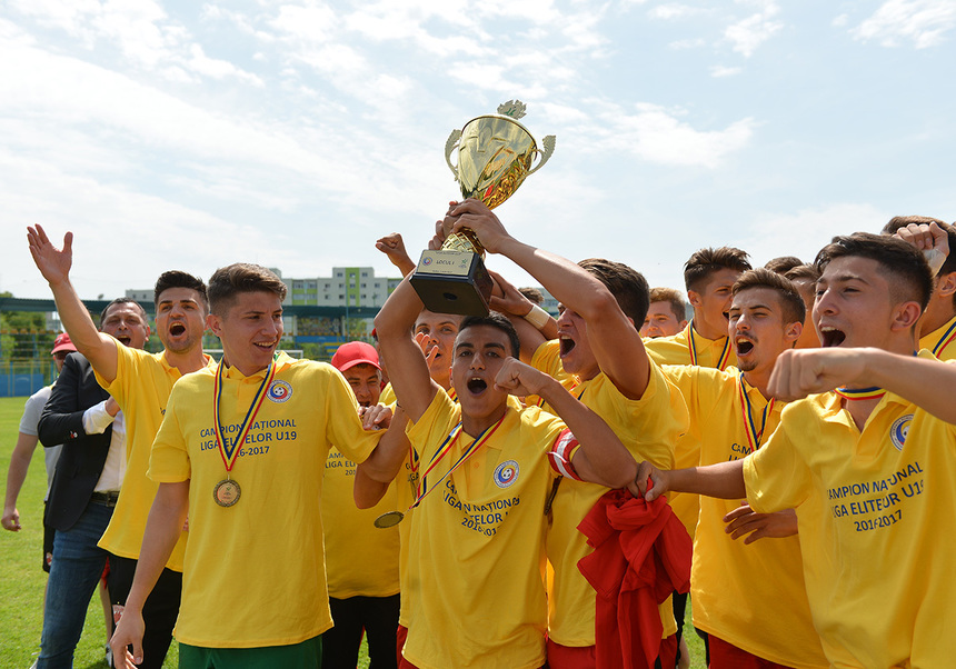Dinamo a câştigat Liga Elitelor U19 şi va evolua în UEFA Youth League