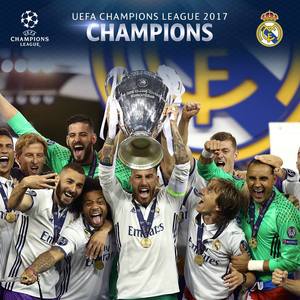 Sergio Ramos a primit trofeul Ligii Campionilor de la preşedintele UEFA, Aleksander Ceferin
