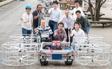 O maşină zburătoare susţinută de Toyota ar putea aprinde flacăra Olimpiadei de la Tokyo, în 2020