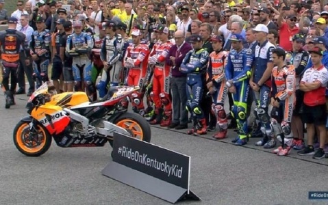 MotoGP: 69 de secunde de reculegere în memoria lui Nicky Hayden, la GP-ul Italiei - VIDEO