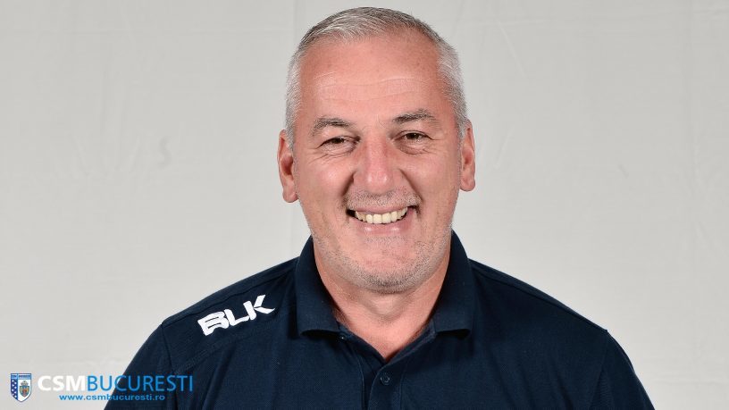 Eugen Apjok, noul antrenor al echipei de rugby CSM Bucureşti