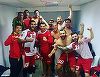 Dinamo Bucureşti şi-a păstrat titlul naţional la handbal masculin şi a reuşit eventul în premieră