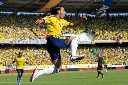 Radamel Falcao a devenit cel mai bun marcator din istoria naţionalei Columbiei