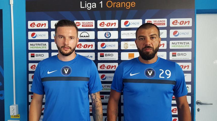 FC Viitorul i-a achiziţionat pe fundaşii Marius Constantin şi Andrei Dumitraş