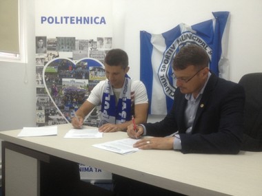 Andrei Cristea şi-a prelungit contractul cu Poli Iaşi
