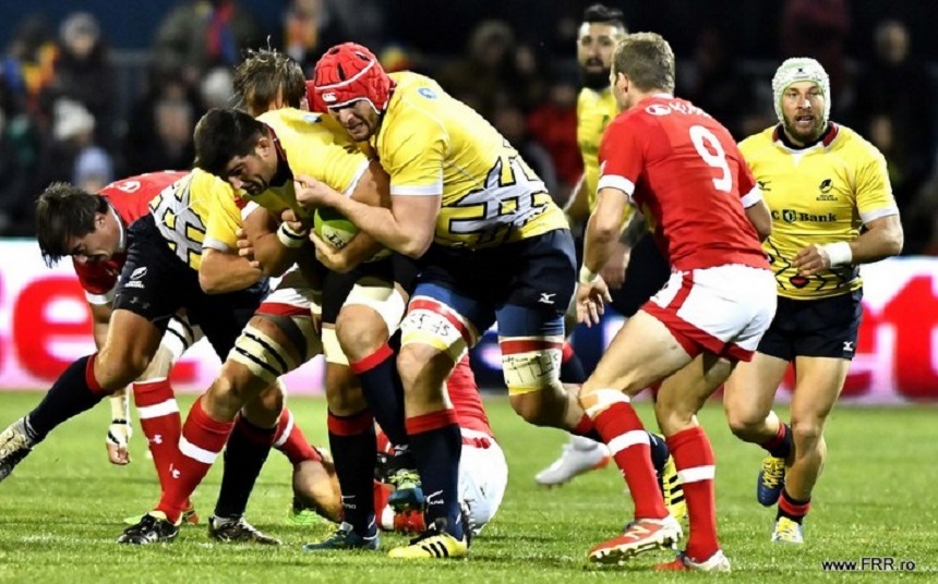 Naţionala de rugby a României a învins Canada, scor 25-9, într-un meci test