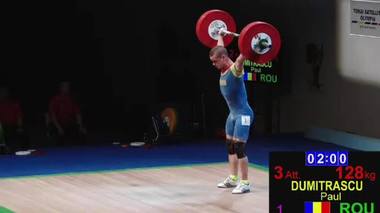 Paul Dumitraşcu, medalie de bronz la Campionatul Mondial de haltere juniori, de la Tokyo