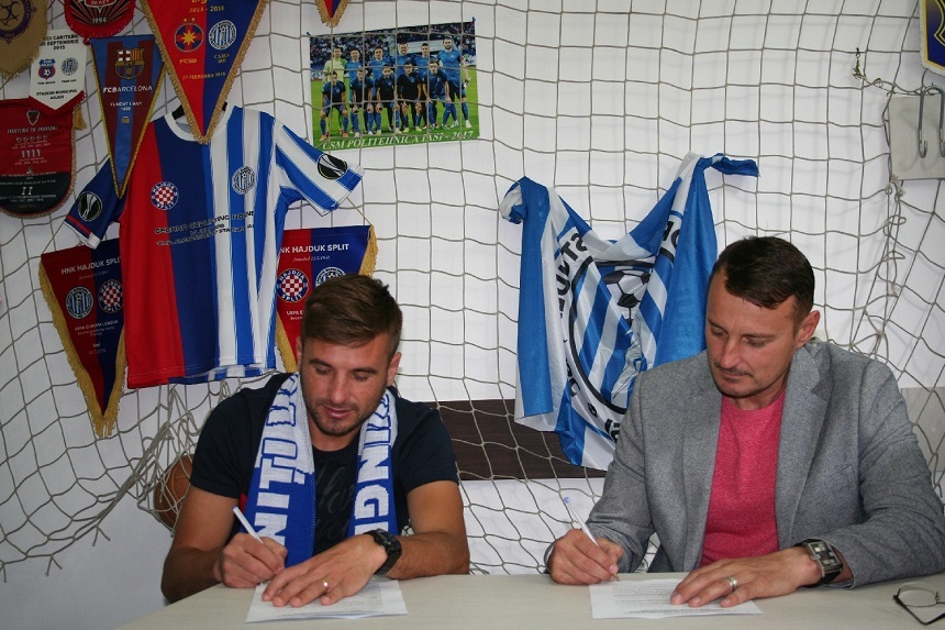 Mihalache şi-a prelungit cu un sezon contractul cu Poli Iaşi