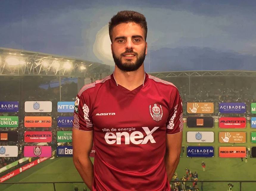 Spaniolul Pelayo a semnat un contract cu CFR Cluj