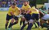Naţionala de rugby a României a învins de Brazilia, scor 56-5, într-un meci test