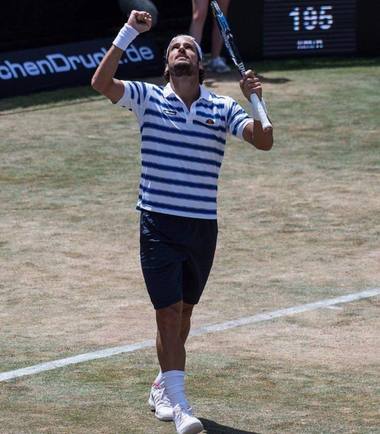 Feliciano Lopez a câştigat turneul de la Queen's după ce a salvat o minge de meci