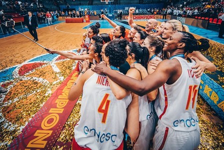 Spania a câştigat Campionatul European de baschet feminin
